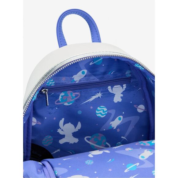 Loungefly Disney Lilo & Stitch Astronaut Stitch Figural Mini Backpack - Picture 5 of 5